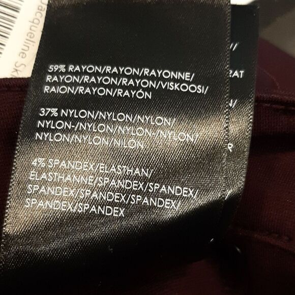 Liverpool Jacqueline Dark Purple Legging Skinny Pants - Picture 9 of 13